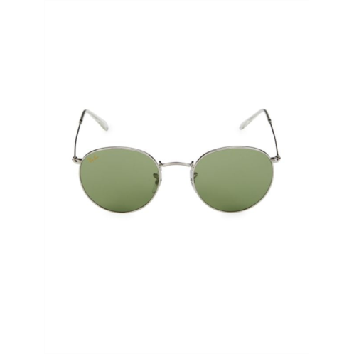 Ray-Ban RB3447 53MM Round Sunglasses