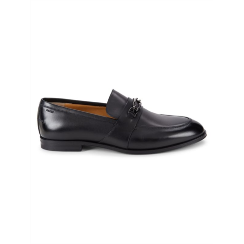 Bally Leather Bit Loafers