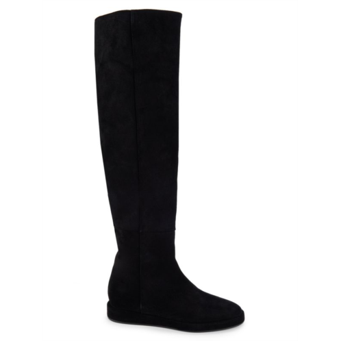 Co Slouchy Suede Knee High Boots