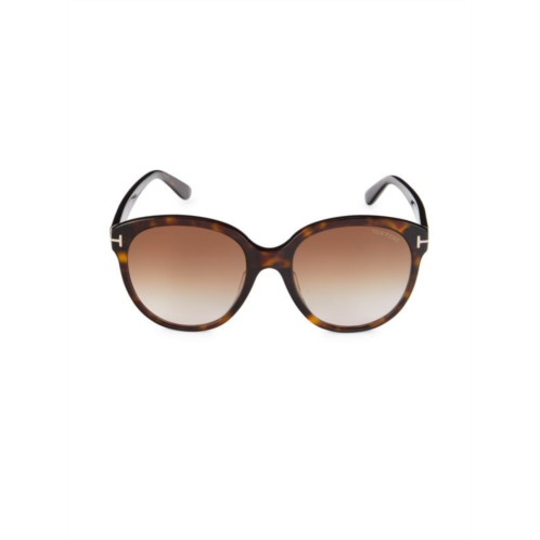 TOM FORD 58MM Butterfly Sunglasses