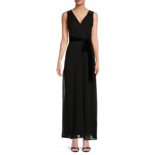 DKNY V Neck Maxi Dress