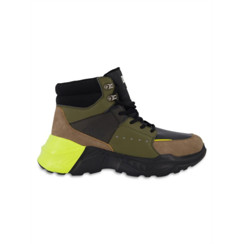 DKNY Colorblock Hiking Boots