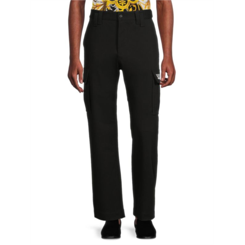 Versace Solid Cargo Pants