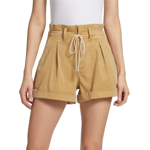 Paige Carly Self Tie Pleated Shorts