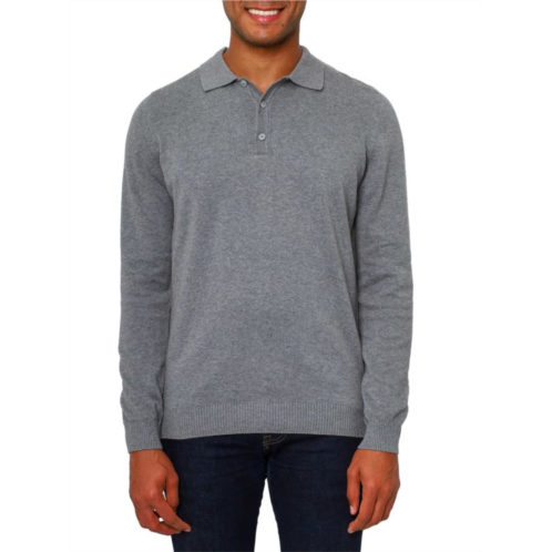 Vellapais Long Sleeve Sweater Polo