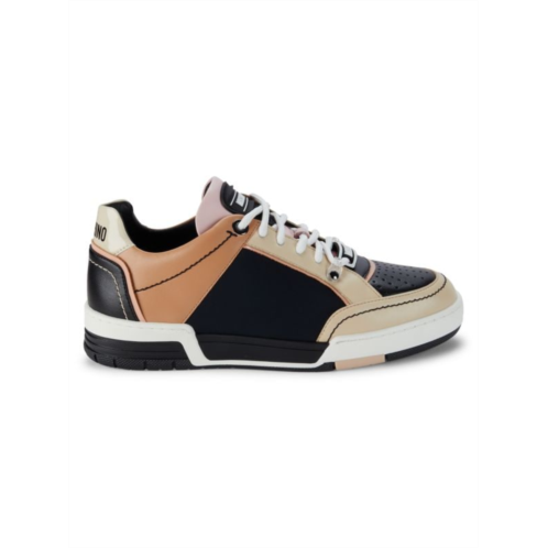 Moschino Couture! Streetball Colorblock Logo Sneakers