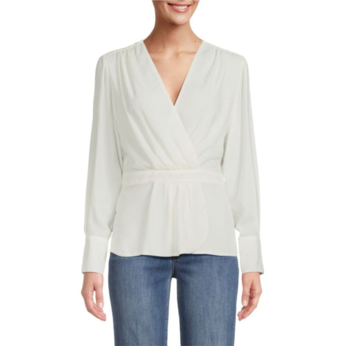 DKNY Surplice Top