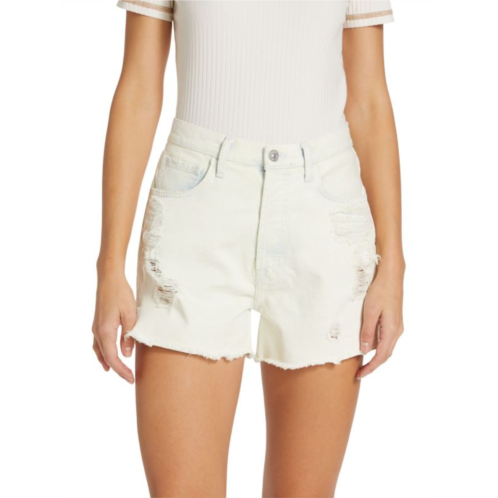 7 For All Mankind Easy Ruby Cut Off Denim Shorts