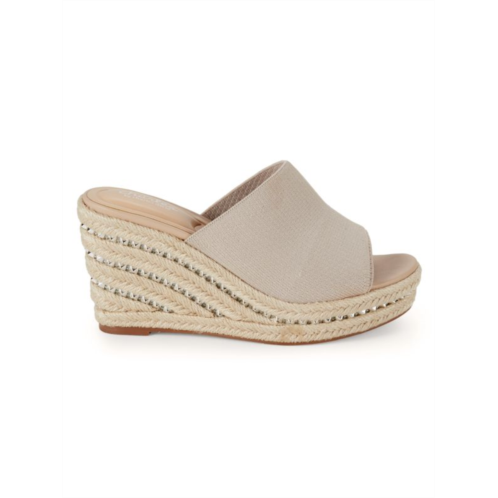 Charles by Charles David Jeremy Knit Espadrille Wedge Sandals