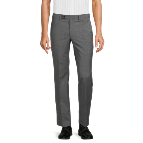 Ralph Lauren Flat Front Wool Blend Dress Pants