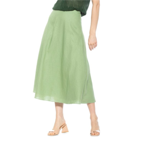 Alexia Admor Brilyn A Line Maxi Skirt