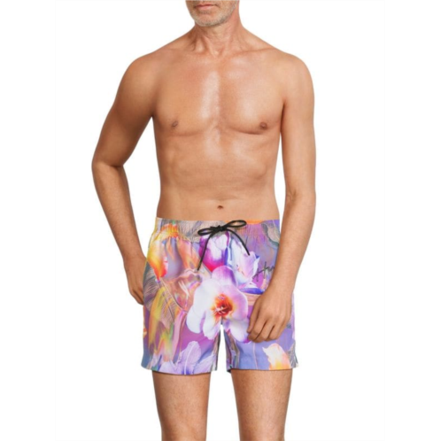 HUGO Diego Floral Swim Shorts