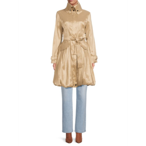 BELLE FARE Bubble Belted Trench Coat