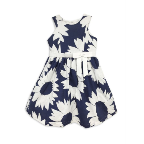 Joe-Ella Little Girls & Girls Roxy Floral Fit & Flare Dress