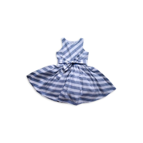 Joe-Ella Little Girls & Girls Merit Stripe Fit & Flare Dress