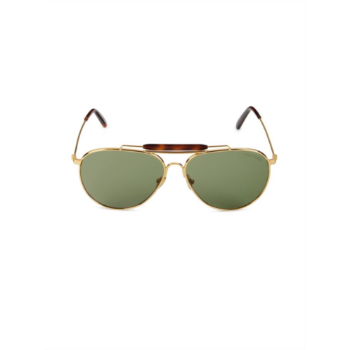 TOM FORD 59MM Aviator Sunglasses