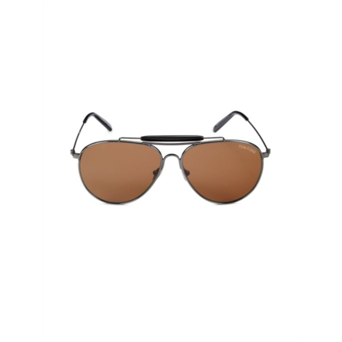 TOM FORD 59MM Aviator Sunglasses