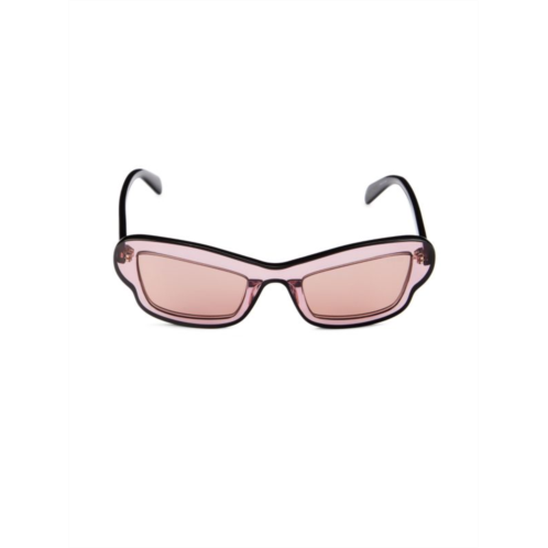 Emilio Pucci 52MM Cat Eye Sunglasses