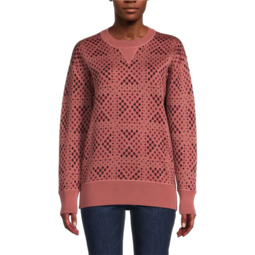 Bottega Veneta Dot Print Wool Sweatshirt