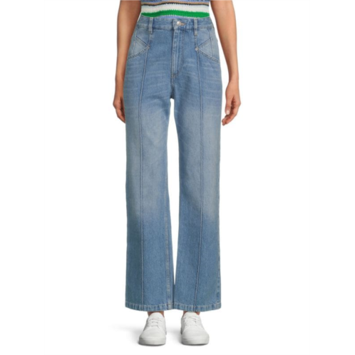 Isabel Marant High Rise Straight Jeans