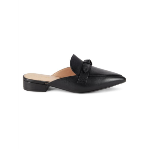 Cole Haan Piper Bow Leather Mules