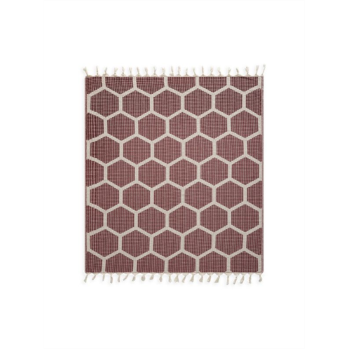 LR Home Honeycomb Turkish Cotton Blanket