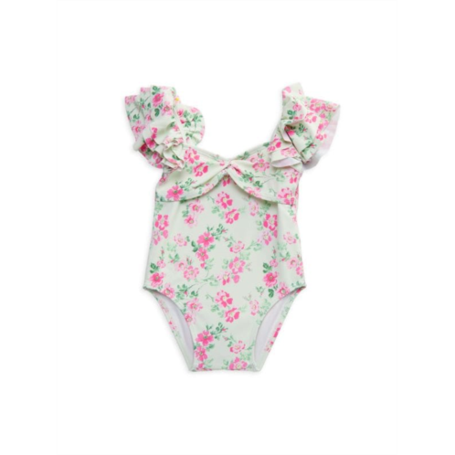 Janie and Jack Baby Girls & Little Girls Floral One Piece Swimsuit