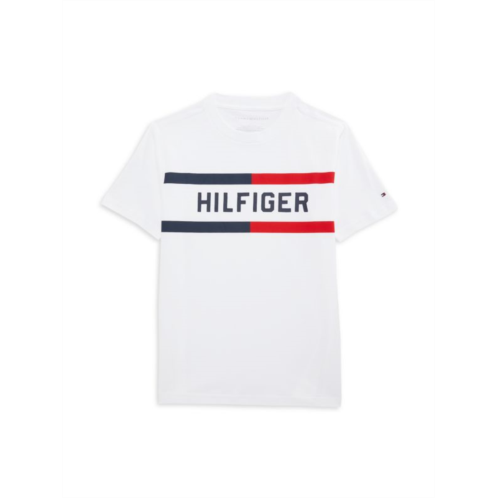 Tommy Hilfiger Little Boys Logo Graphic Tee