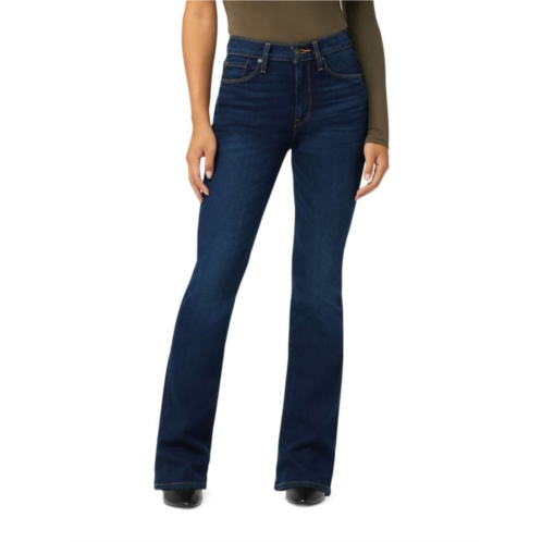 Hudson Barbara High Rise Stretch Bootcut Jeans