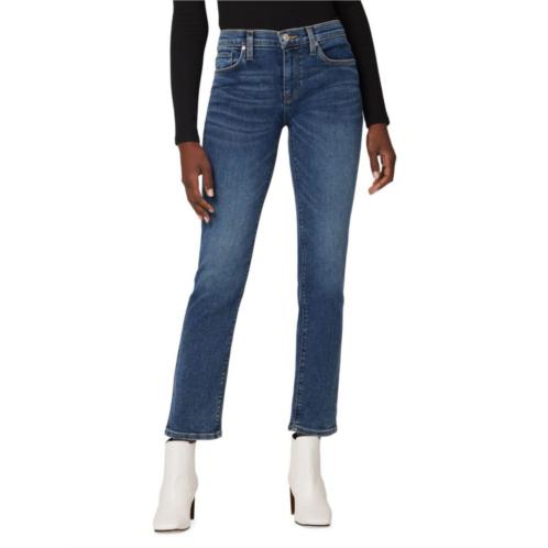 Hudson Nico Mid Rise Straight Leg Jeans