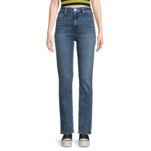 Hudson Jeans Harlow Ultra High Rise Straight Jeans