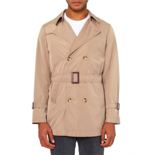 Vellapais Drelux Bellagio Belted Trench Coat