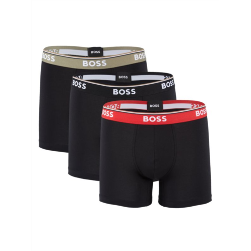 BOSS 3-Pack Logo Boxer Briefs