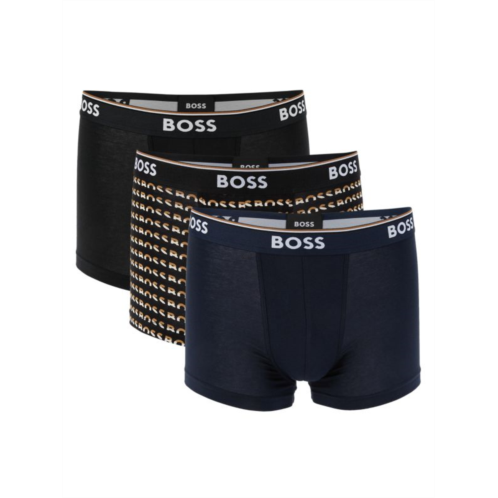 BOSS 3-Pack Logo Waist Boxer Briefs
