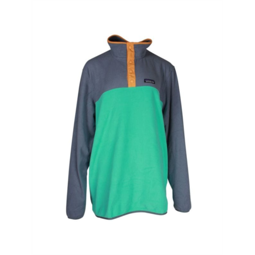 Patagonia Micro D Snap Sweatshirt In Multicolor Polyester Fleece