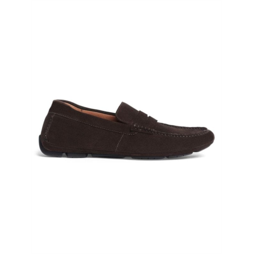 Anthony Veer Cruise Penny Suede Driving Loafers