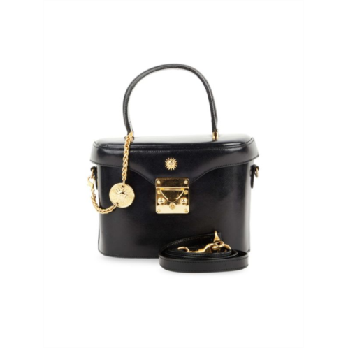 Versace Leather Top Handle Bag