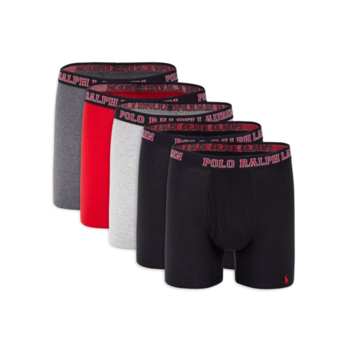 Polo Ralph Lauren 5-Pack Classic Breathable Boxer Briefs