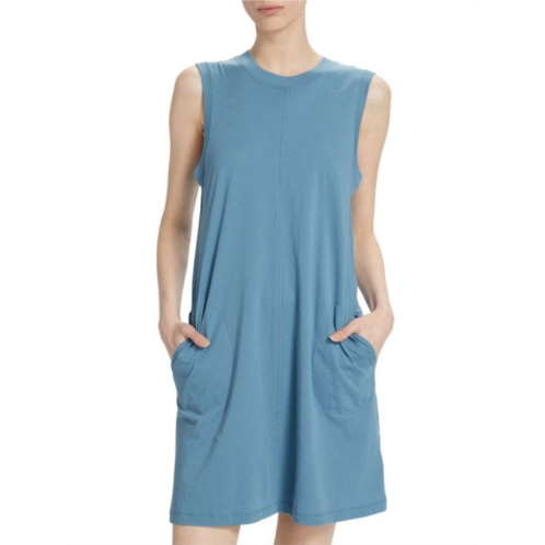ATM Anthony Thomas Melillo Cotton Jersey Sleeveless Mini Dress