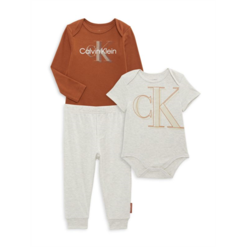 Calvin Klein Baby Boys 2-Piece Bodysuit & Joggers Set