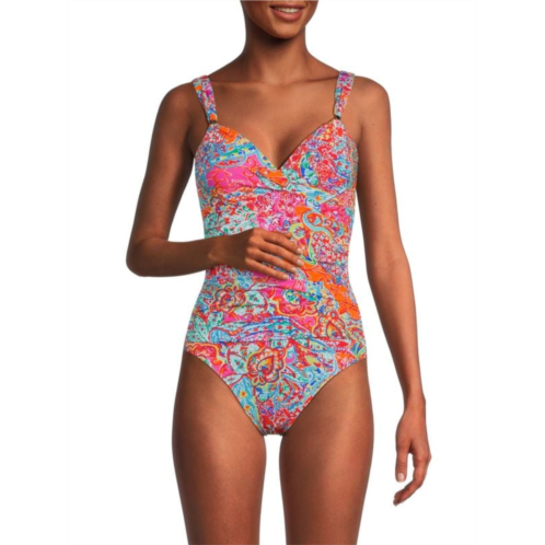 POLO Ralph Lauren One-Piece Printed Swimsuit