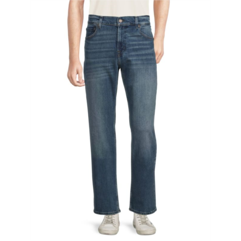 7 For All Mankind High Rise Straight Leg Jeans