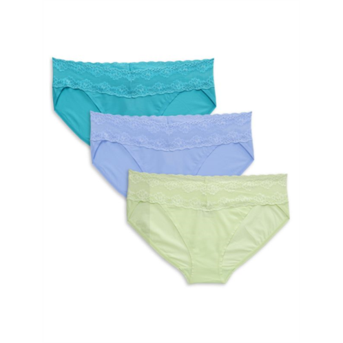 Natori Bliss Perfection 3-Pack Lace Briefs