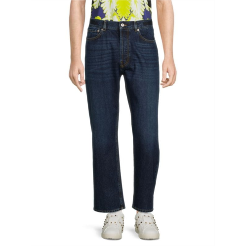Valentino Whiskered Ankle Jeans