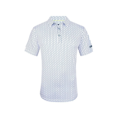 Tom Baine Printed Polo