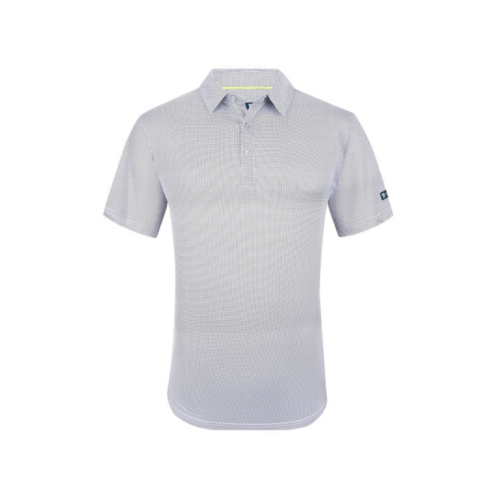 Tom Baine Slim Fit Textured Golf Polo