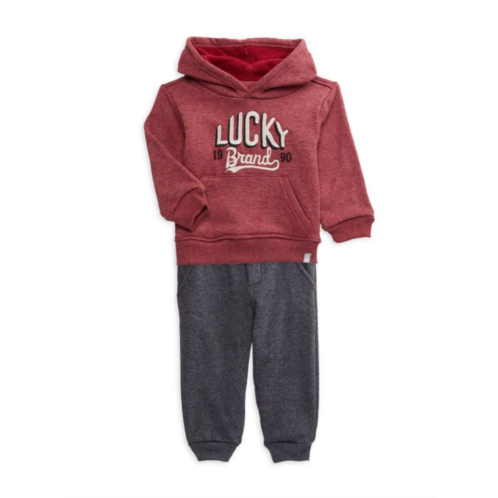 Lucky Brand Little Boys 2-Piece Hoodie & Joggers Set