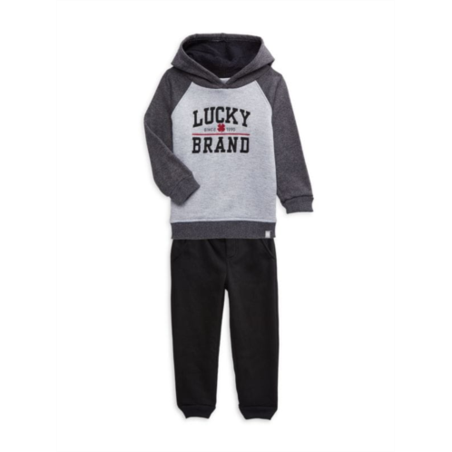 Lucky Brand Little Boys 2-Piece Hoodie & Joggers Set