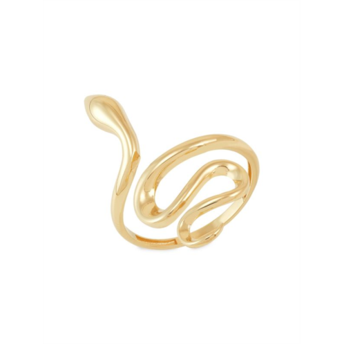 Saks Fifth Avenue Made in Italy 14K Yellow Gold Snake Ring