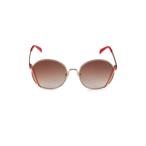 Emilio Pucci 58MM Round Sunglasses